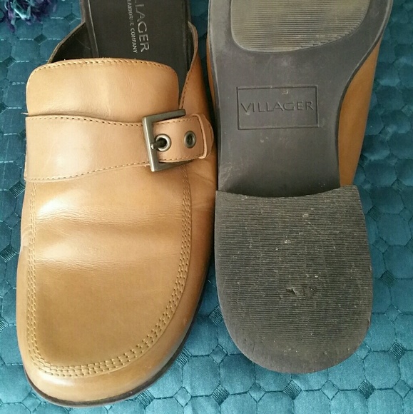 Tan Villager 'Liz Claiborne' Mules - Picture 4 of 4
